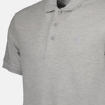 Grey Polo with Tonal TB Monogram