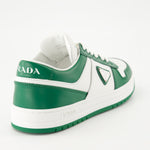 Panel Low-Top Sneakers-Green