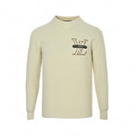 Monogram Applique Ribbed Sweater