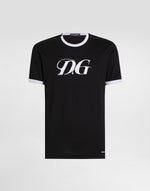 Cotton T-Shirt with DG Print
