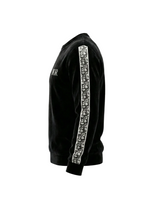 Logo Knit Sweatshirt with Signature Sleeve Band
