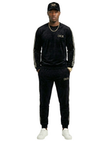 Logo Knit Sweatshirt with Signature Sleeve Band