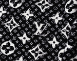 LV Black Monogram Knit Sweater