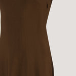 Sheer Panel Slip Maxi Dress