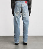 424 Distressed Loose-Fit Denim Jeans – Vintage Skate Aesthetic