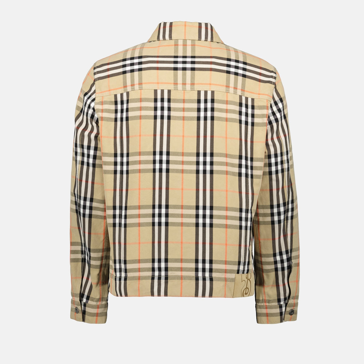 Plaid Denim Jacket