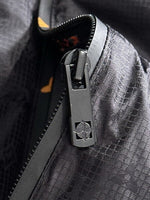 Glossy Monogram Puffer Jacket - Black