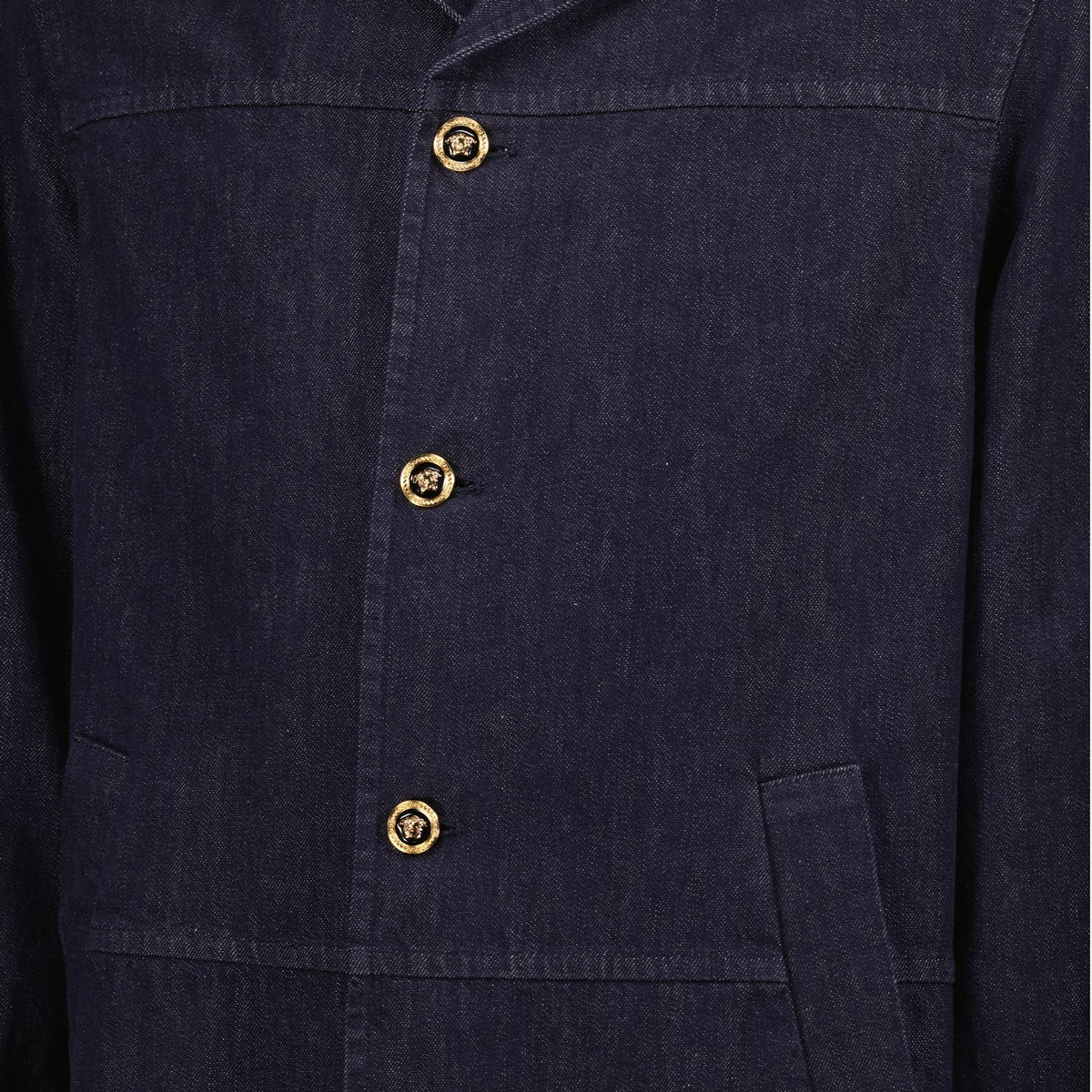 Raw Denim Coat