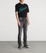 Biker Slim-Fit Denim Jeans
