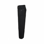 Monogram Patch Black Denim Jeans