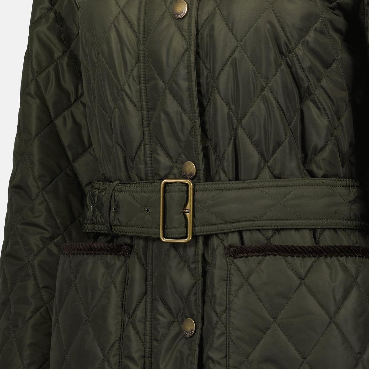Belted Quilted Jacket
