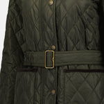 Belted Quilted Jacket
