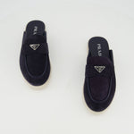 Suede Leather Mules