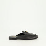 Leather Loafer Mules