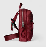Mini Red Crossbody Utility Bag