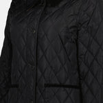 Quilted Jacket-Black
