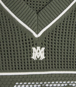 Technical Knitted Logo Oversized T-Shirt