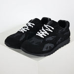 Orbit Lace-Up Runner in Black