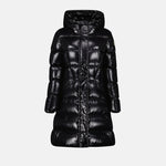 Glossy Long Puffer Coat