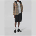 Reversible Vintage Check Hooded Windbreaker
