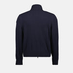 Two-material down jacket
