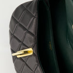 Quilted Leather Mini Chain Bag