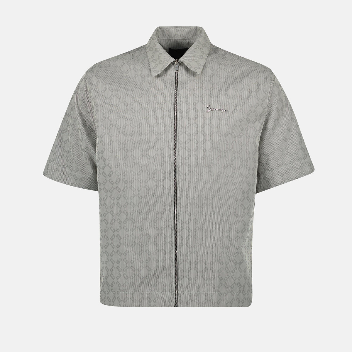 Zip-Up Shirt Jacket
