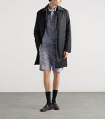 Light Wash Cotton Gabardine Denim Jacket