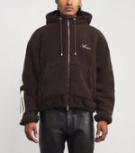 Fleece Bones Zip Hoodie