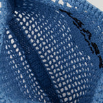 Crochet Tote Bag (Blue)