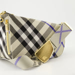 Check Mini Shoulder Bag