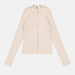 Ribbed cardigan