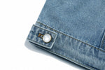 Light Blue Washed Denim Jacket