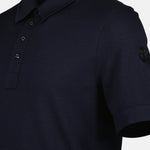 Navy Polo Shirt with Minimal Design