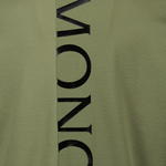 Khaki Vertical Logo T-Shirt