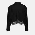 Cropped Lace Shirt