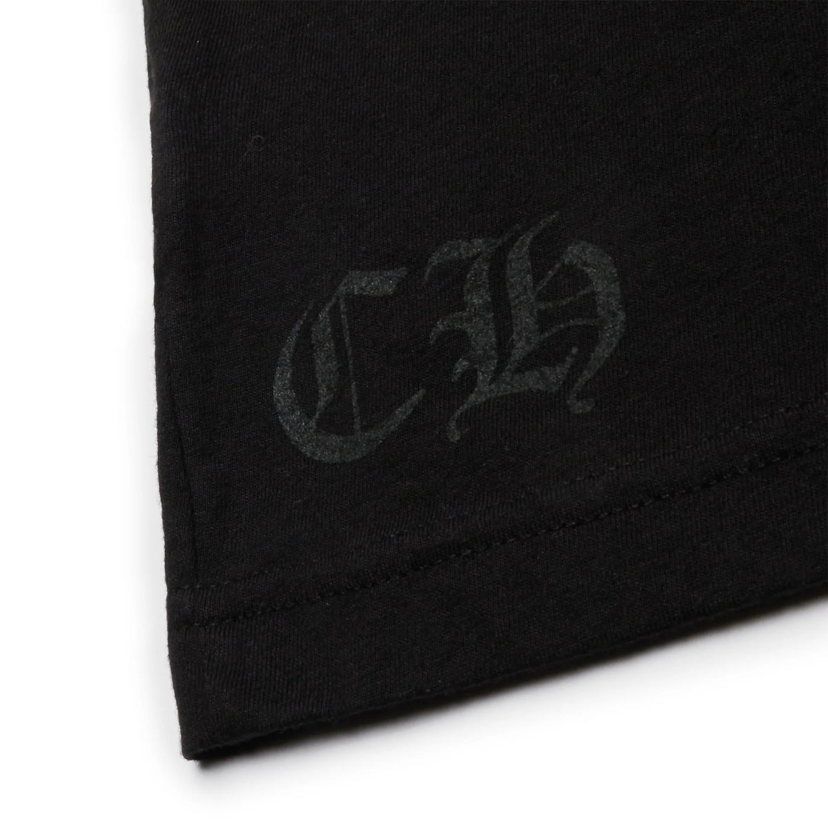Horse Shoe Pocket Logo Black T-Shirt