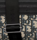 Oblique Canvas & Leather Crossbody Bag