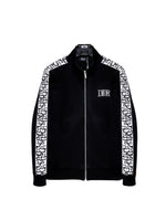 Signature Zip-Up Tracksuit in Black