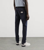DG Slim-Fit Logo Plaque Jeans