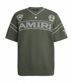 Technical Knitted Logo Oversized T-Shirt