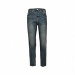 Slim-Fit Washed Denim Jeans with Embroidered Back Detail