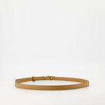 Saffiano Leather Belt – Tan