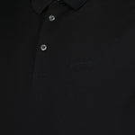 Givenchy Black Minimalist Polo Shirt with Signature Logo