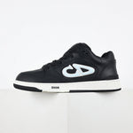 B57 Low-Top Sneaker – Black with Ice Blue CD Signature