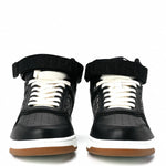 B27 Mid-Top Sneaker — Black Oblique