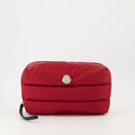 Padded Nylon Pouch / Clutch – Red