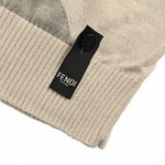 Diagonal FF Motif Wool Sweater