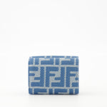 Jacquard Mini Denim Wallet