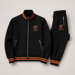 Signature Black & Orange Luxury Tracksuit